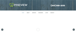 Desktop Screenshot of pineviewdentalcare.com