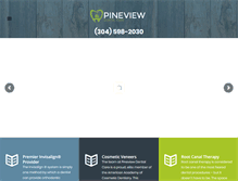 Tablet Screenshot of pineviewdentalcare.com